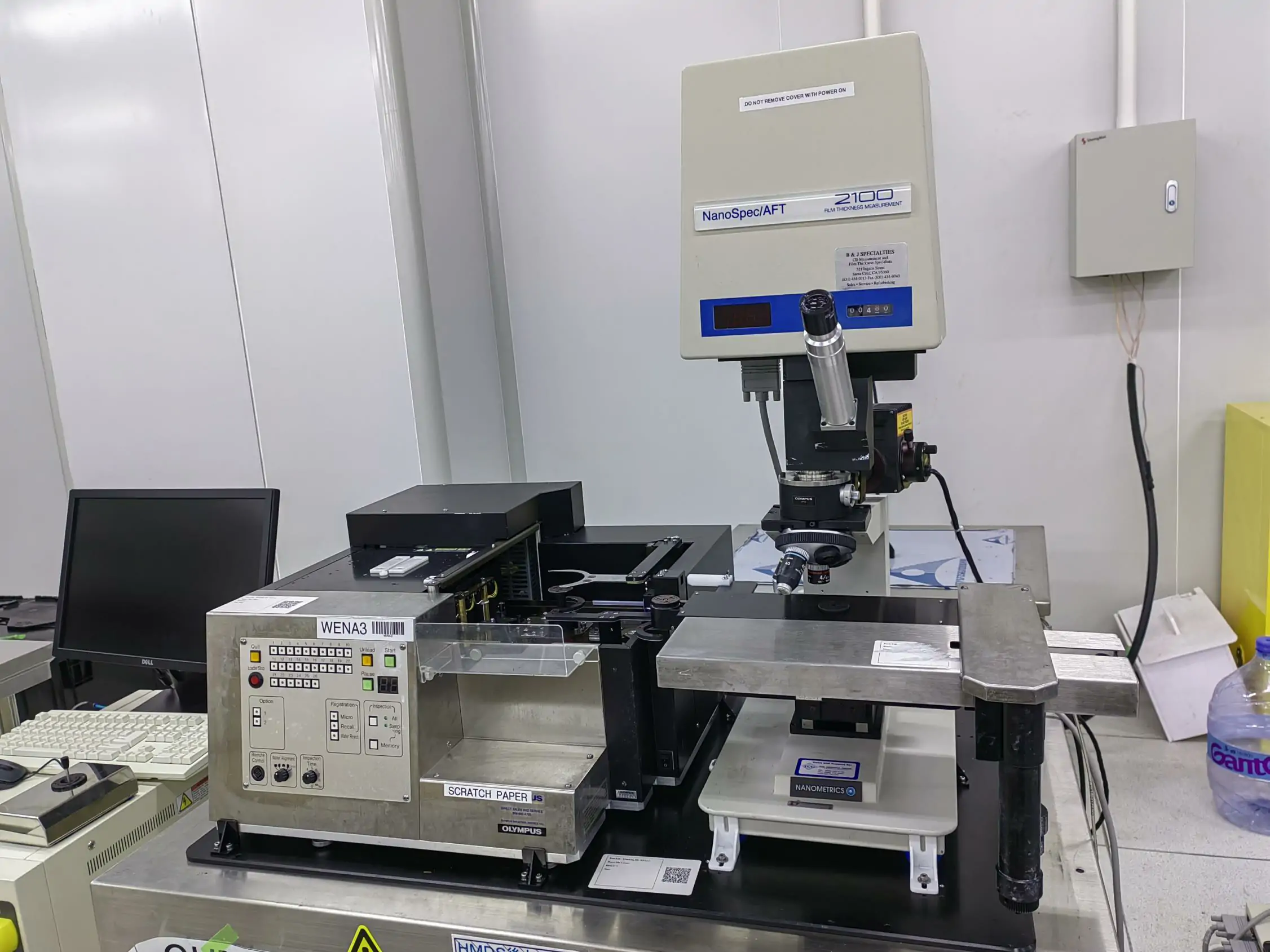 Nanometrics NanoSpec AFT 2100 — измеритель толщины тонких плёнок